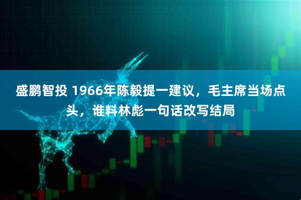 盛鹏智投 1966年陈毅提一建议，毛主席当场点头，谁料林彪一句话改写结局