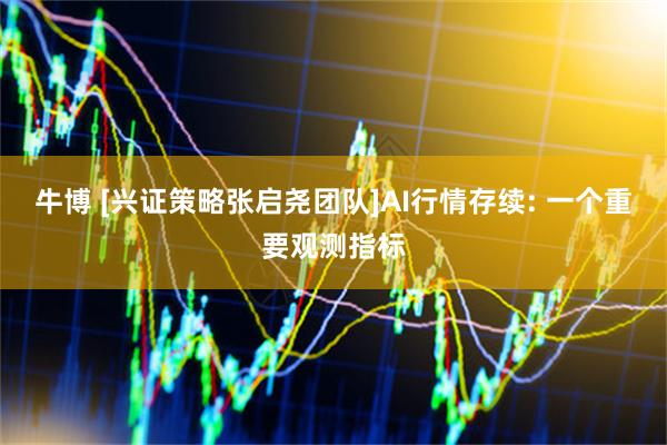 牛博 [兴证策略张启尧团队]AI行情存续: 一个重要观测指标