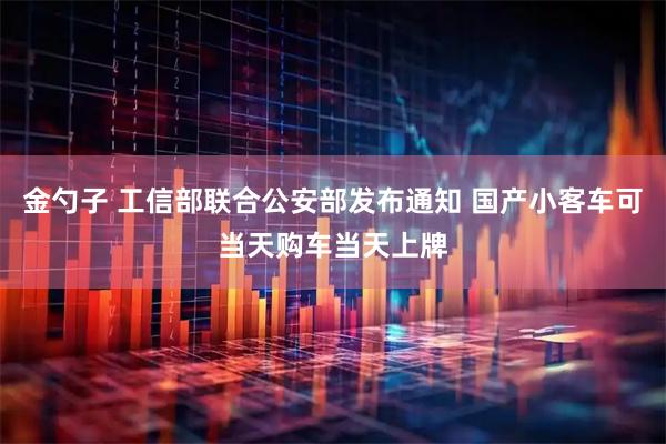 金勺子 工信部联合公安部发布通知 国产小客车可当天购车当天上牌